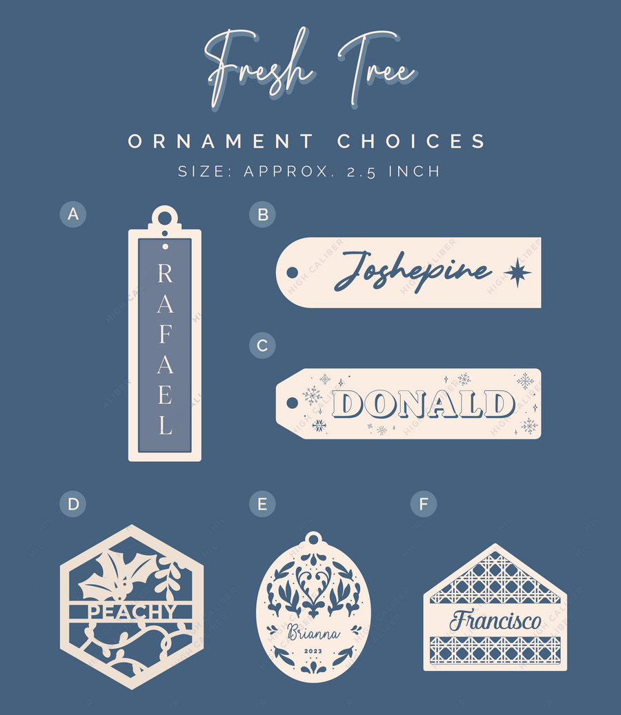 Pre-order: Fresh Nobilis Christmas Tree