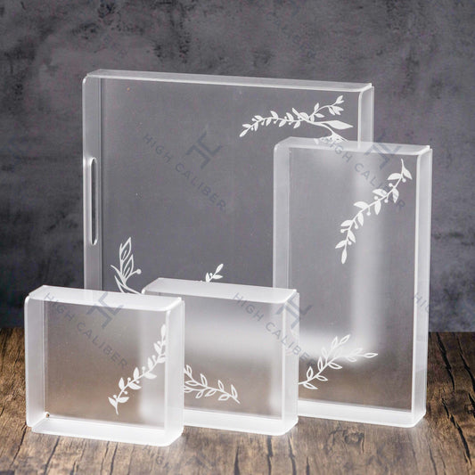 Acrylic Tray Set