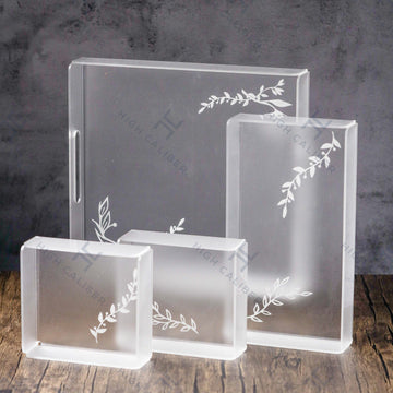 Acrylic Tray Set