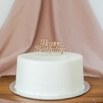 Happy Birthday Cake Topper